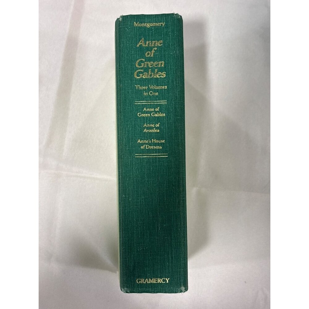 Anne Of Green Gables Three Volumes In One Hardcover By Lucy Maud Montgomery Gram